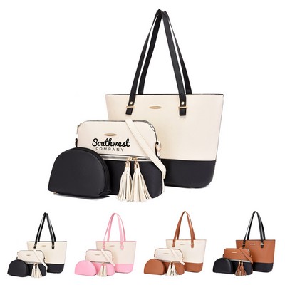 3 Pieces Women's Bag Set