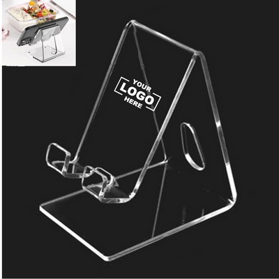 Transparent Acrylic Cell Phone Stand