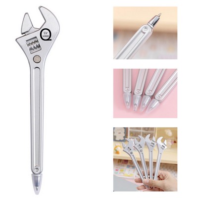 Silver Wrench Tool Pen