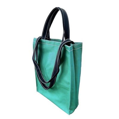 Double Handle Tote bag 14"x16"x4" Full Gusset -Polycotton -Self fabric Handles