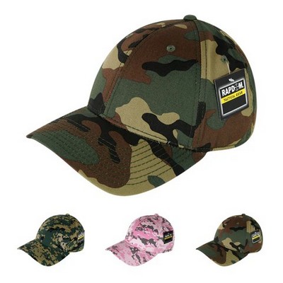 Rapid Dominance Tactical Camouflage Structured Baseball Cap