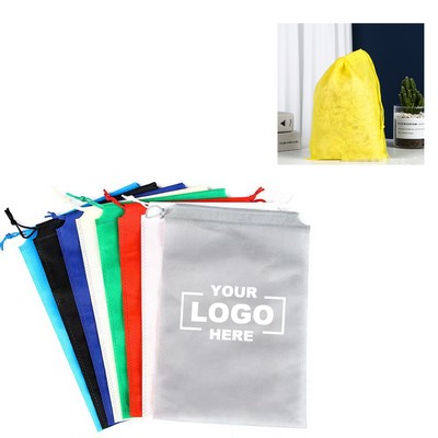 Reusable Non-Woven Drawstring Storage Bags