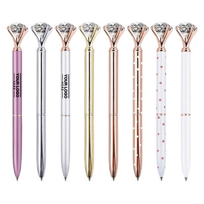 Elegant Crystal Diamond Ballpoint Pen for Stylish Writing