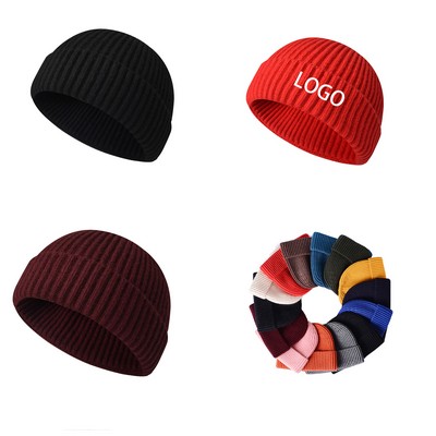 Cotton Knit Beanie - Soft And Breathable