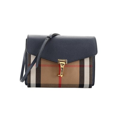 Burberry House Check Small Macken Crossbody Bag