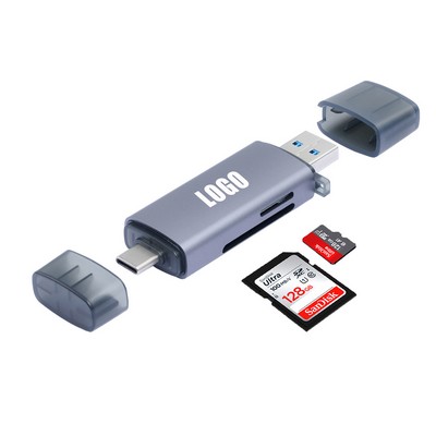 2 in 1 USB 3.0 & USB Type-C Card Reader