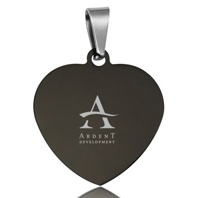 Stainless Steel Heart shape Dog Tag