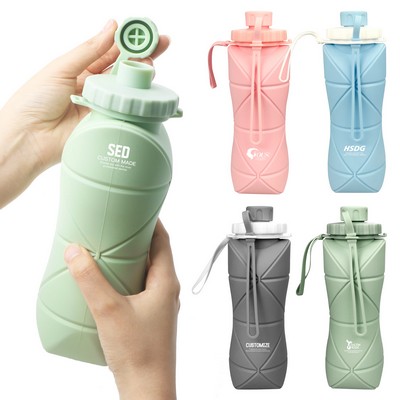 Creative Silicone Folding Water Bottle