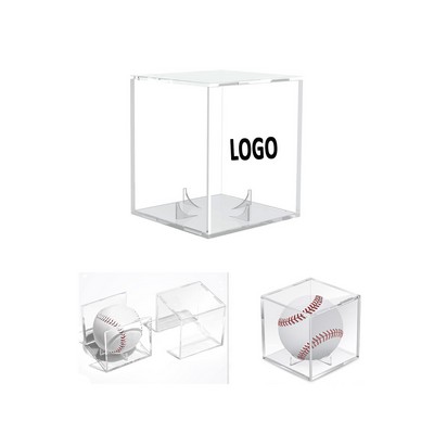 Acrylic Clear Baseball Holder Display Box