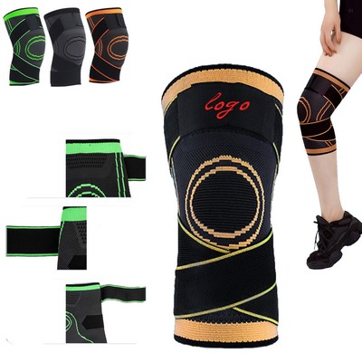 Knee Compression Sleeve with Straps