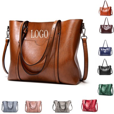 Womens Leather Purses and Handbags Top Handle Satchel Bags