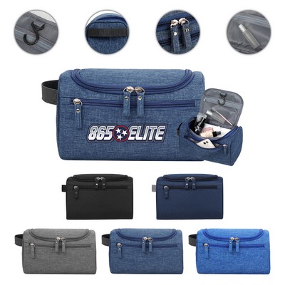 Portable Hang-Up Toiletry Case