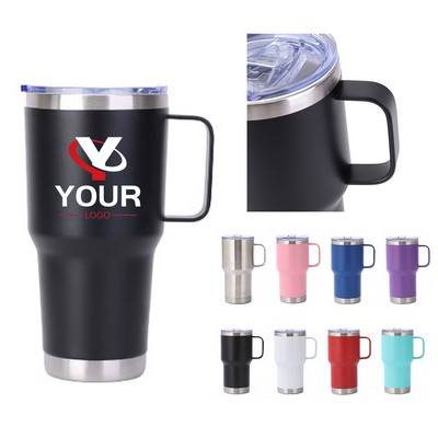 Stainless Steel Double-Wall Insulated Travel Mug