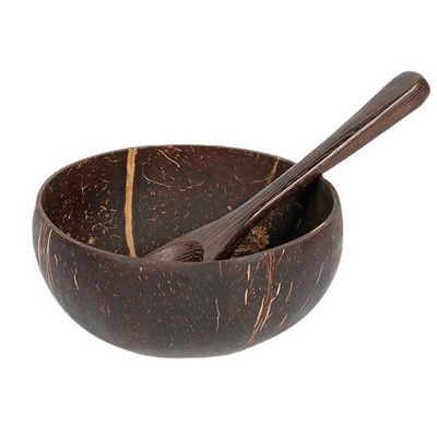 Coconut Shell Bowls W/ Spoon