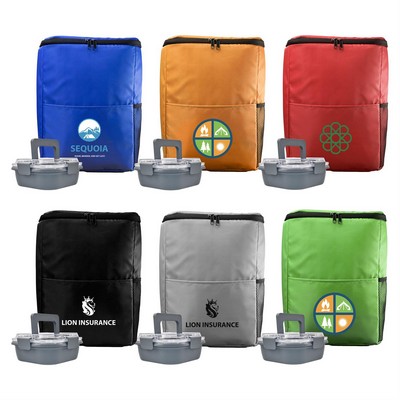 Sporty Recycled Lunch Box Set