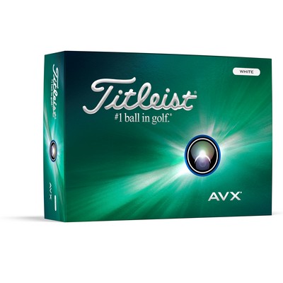 Titleist AVX Logo Golf Balls - 1 Dozen/2 Pole