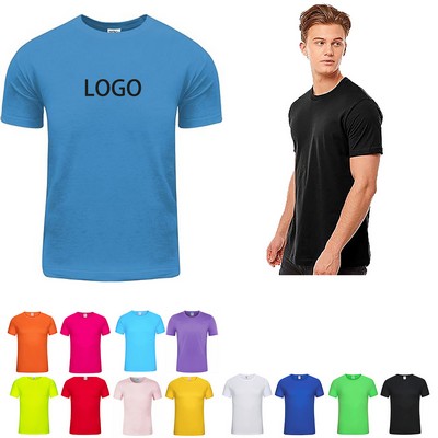 Polyester Sports Quick-Drying T-Shirt