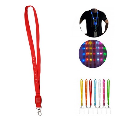 Led Glowing Lanyard