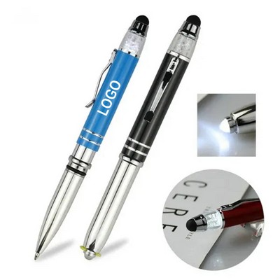 Gripper Stylus Pen with LED Light