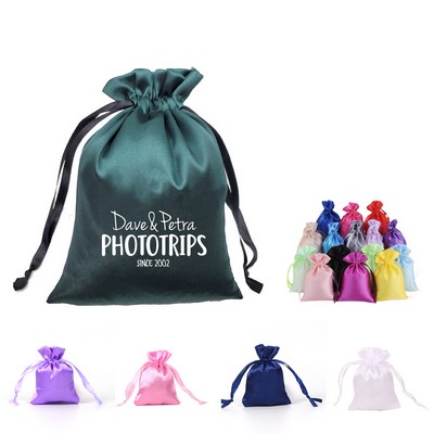 Satin Drawstring Bag