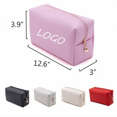 Waterproof PU Leather Cosmetic Bag