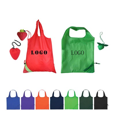 Strawberry Bags Folding Shopper Tote