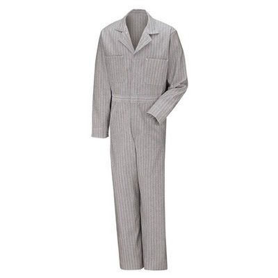 Red Kap® Button Front Cotton Coverall