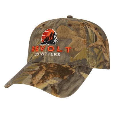 Six Panel Structured Camo Cap