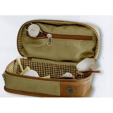 Canvas Valuables Case w/ Club Lorente Medallion