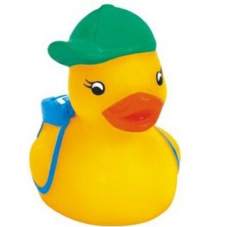 Mini Rubber Student Duck©