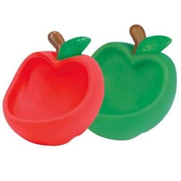 Rubber Apple Shaped Cell Phone/ Accessory Holder