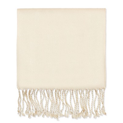 Ivory Bamboo Muffler Scarf