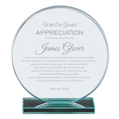 Jade Glass Circle Award