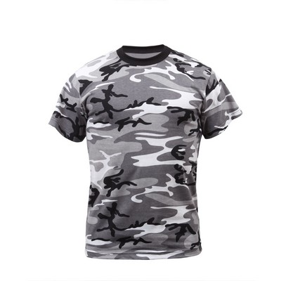 City Camouflage Military T-Shirt (XS to XL)