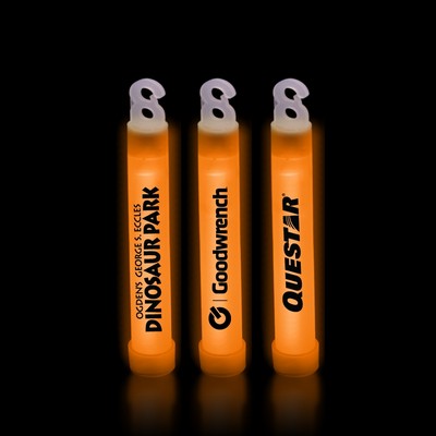 4" Premium Orange Glow Stick