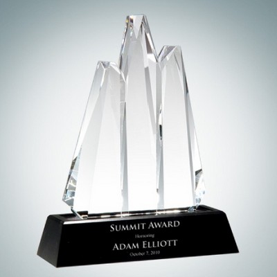 Reach for the Summit Optical Crystal Award