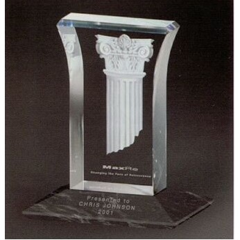 Custom Deep Carved Logo Award