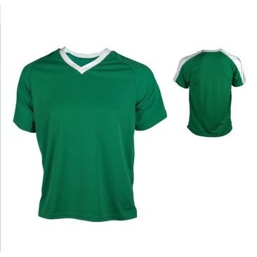 Adult Dazzle Cloth Soccer Jersey Shirt w/ Contrasting Sleeve Panel