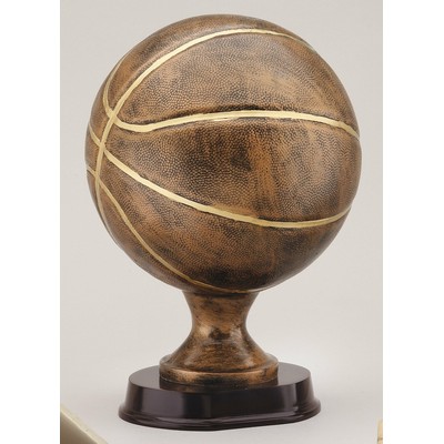 Basketball Sculpture - 12" Tall