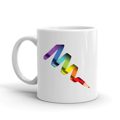 11 Oz. Full Color White Ceramic Mug