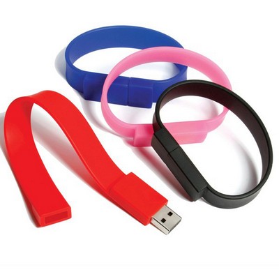 High Speed USB 2.0 Wristband Flash Drive (2GB)