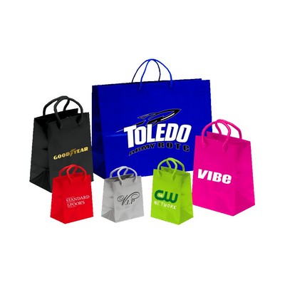 Gloss Laminated Euro Tote (13"x 5"x 10")