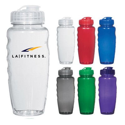 30 oz. Gripper Eco-Polyclear Sports Fitness Bottle