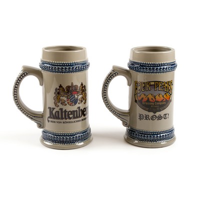 22 Oz. Beer Stein - Blue