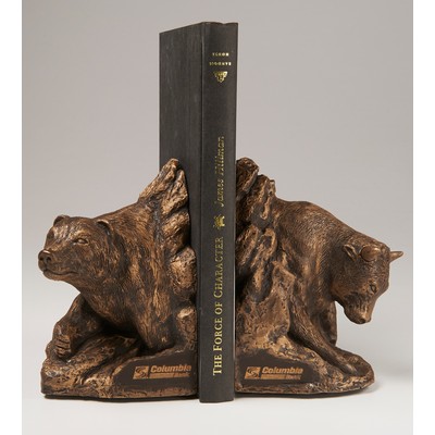 Bull & Bear Bookend Set