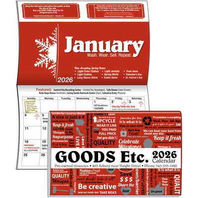 Direct Mail Collection Calendar (8 ½" x 11")