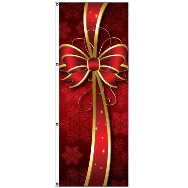 Unipole® Holiday Flag (Bow)