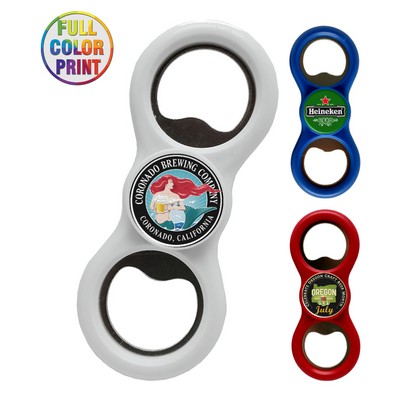 Bottle Opener Fidget Spinner - Full Color