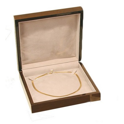 High Veneer Premium Wood Necklace Box