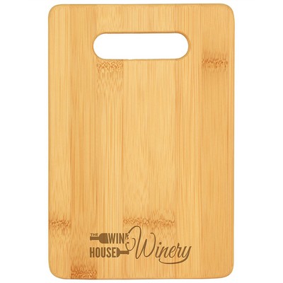 9" x 6" Bamboo Bar Cutting Board